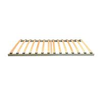 Inter Link Somier de láminas con 14 láminas Flexibles de Madera de Abedul. Estructura de Haya. Fácil Montaje. 90 x 200 cm. Norya