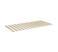 Inter Link somier de láminas con Rodillos de Madera Maciza de álamo, somier Enrollable, 90 x 200 cm, 14 láminas de Madera Flexibles, Isya