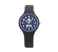 Inter Mecanismo de Cuarzo japonés, Reloj Deportivo, Negro/Pitoned, Niño