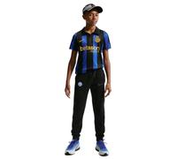 Inter Milán Club Nike Fútbol Jogger para Niños Mayores para Niños, Black/Lyon Blue, IO8831-010, L
