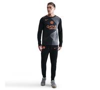 Nike - Camiseta oficial Inter Milan Pre-Match M/L 2025-2026, Unisex, Black-Thunder Blue-Safety Orange, L