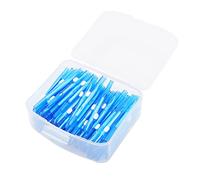 Inter Pincel La herramienta de lavado de dientes periodontales de la goma de agua segura al saneamiento oral efectivo 80pcs Cadena de nylon azul