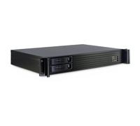 Servidor Inter-Tech 1.5U-1528L Mini-ITX Rack 1,5U Negro Acero