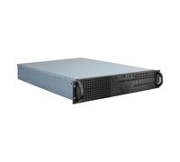 InteR-Tech 2U-2129n Supporto Nero, Argento (inteR-Tech 19 Server Ipc 2129-N 2u)