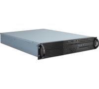 Inter-tech 2u-2129n estante negro, plata - caja de ordenador (estante,