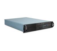 Inter-Tech 2U-2129N Estante Negro, Plata - Caja de ordenador (Estante, Servidor, Acero, Negro, Plata, ATX,EATX,EEB,Micro ATX,Mini-ITX,uATX, 2U)