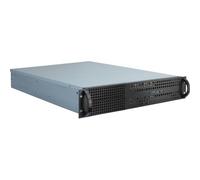 Inter-Tech 2U-2129N Soporte Negro, Plata (Inter-Tech 19 Servidor IPC 2129-N 2U)