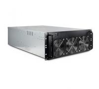Inter-Tech 4W2 Mining-Rack Caja Rack ATX USB Sin Fuente
