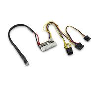 Inter-Tech 88882188 Unidad de Fuente de alimentación 160 W 20-Pin ATX Negro