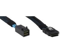 Inter-Tech Cable SFF 8643 a SFF 8087 0,75 m Macho/Macho Negro/Azul