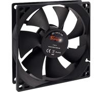 Inter-Tech 88885180 Fan 92 mm Bulk 3pin, Ventilador Ordenador