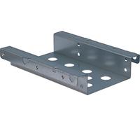 Inter-Tech 88885245 AC - Marco de Montaje (3,5" a 2 x 2,5", sin lacar)