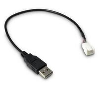 Inter-Tech 88885450 USB 3pin Negro Adaptador de Cable - Adaptador para Cable (US