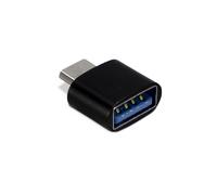 Inter-Tech Adaptador USB IT88885461 USB 2.0 C macho a A hembra Negro