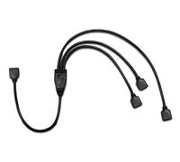 Inter-Tech 88885466 adaptador de cable 4pin RGB 3x 4pin RGB Negro - Adaptador para cable (4pin RGB, 3x 4pin RGB, 0,48 m, Negro)