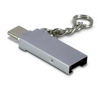 Inter-Tech Lector de tarjetas de memoria 88885469 – MicroSD (TransFlash) – Zinc – USB 2.0 Tipo A/C