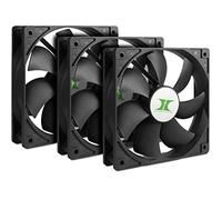 Inter-Tech 8887289 Lüfter, Kühler und Heizkörper, PC-Gehäuse, 12 cm, Schwarz, 3