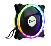 Inter-Tech Argus RS-041 RGB Ventilador 120mm Negro