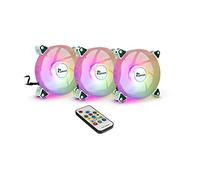 Inter-Tech Argus RS-06 RGB - Juego de 3 ventiladores (120 mm, PWM)