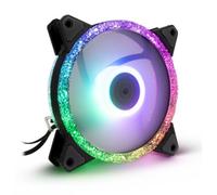 Inter-Tech Argus RS-071 RGB Ventilador RGB con Efecto Cristal 120mm