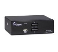 Inter-Tech KVM KVM-AS-21HA - Cable HDMI (2 conectores HDMI, 4 conectores HDMI, 3,5 mm, 3 pines, 1 conector de alimentación, 2 puertos USB, 2 conectores jack de 3,5 mm, 1 conector HDMI)