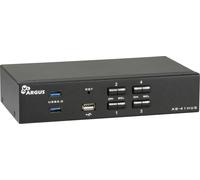 Inter-tech as-41hus interruptor kvm negro