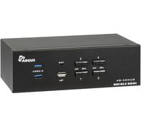 Inter-tech as-42hus interruptor kvm negro