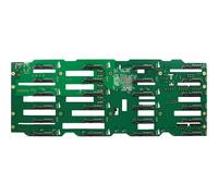 Inter-tech bp-4724-12g placa de bus común o backplane verde