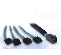 Inter-Tech Cable SFF 8643-4 x SATA/SAS 0,7 m Crossover