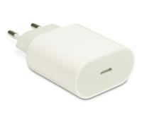 INTER TECH Cargador USB-C 20W Carga Rápida Blanco PD-1020