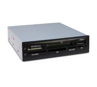 Inter-Tech Lector de Tarjetas de Memoria CI-02 USB 2.0 para tarjetas estándar