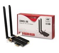 Inter-Tech DMG-36 Internal WLAN/Bluetooth 5400 Mbit/s, Black