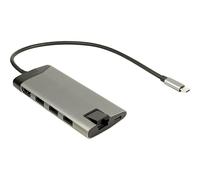Inter-Tech GDC-802 - Estación de Acoplamiento Multifuncional USB Tipo C HDMI