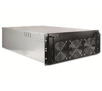 Inter-Tech Rack de minería 4W40 - 4U, montaje en bastidor, color negro