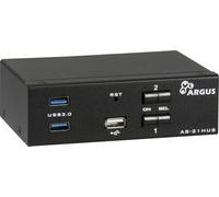 Inter-Tech IPC KVM Switch AC-21HUS HDMI, 4K @60Hz