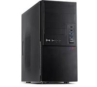 Inter-Tech IT-6865 carcasa de ordenador Micro-Tower Negro - Caja de ordenador (Micro-Tower, PC, Negro, 14 cm, 34 cm, CE)