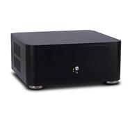 ITX A80S Mini Tower Negro 60 W, Caja HTPC negro, Mini Tower, PC, Negro, ITX, Aluminio, 4 cm