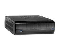 Inter-Tech JX-500 carcasa de ordenador Escritorio Negro - Caja de ordenador (Escritorio, PC, ITX, Negro, 4,5 cm, CE, RoHS)