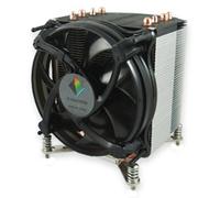 Inter-tech k-17 procesador enfriador 9,2 cm aluminio, negro