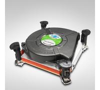 Inter-tech k-2 procesador enfriador 7,5 cm negro, cobre, plata