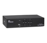 Inter-Tech KVM KVM-AS-41HA - Cable HDMI (4 conectores HDMI de 8 x 3,5 mm, 3 pines, 1 salida de línea de alimentación, 2 puertos USB, 2 conectores de 3 pines de 3,5 mm, 1 HDMI)