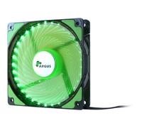 Inter-tech l-12025 carcasa del ordenador ventilador 12 cm negro, verde