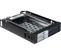 Inter-Tech Marco extraíble ST-2523 de 3,5 Pulgadas para Disco Duro de 2 x 2,5"