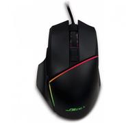 INTER TECH Raton Gaming GT-100 RGB con Cable USB Negro Retail