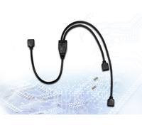 Inter-tech rgb verteiler 2-fach 0,48 m s-video (4-pin) 2 x s-video (4-
