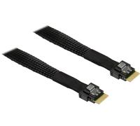Inter-tech sff-8654 4i 0,7 m 24 gbit/s negro