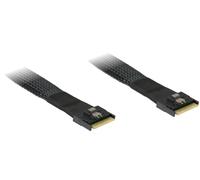 Inter-tech sff-8654 8i 0,75 m 24 gbit/s negro