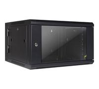INTER-TECH SMB-6606 - Soporte de Pared Plegable (6U, 600 mm de Profundidad, hasta 40 kg, ERF, protección IP20, se Puede Cerrar sin Montar)