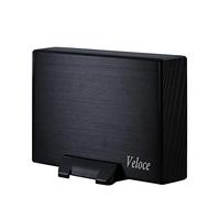 Inter-Tech Caja externa para disco duro Veloce GD-35612 3.5 pulgadas USB 3.0 Alimentada Negro