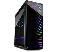 InteR-Tech X-908 Infini2 - Tower - Pc - Schwarz - Atx - Itx - Micro Atx - MinI-Itx - Rot/gr?n/blau - Taschenl?fter (88881240)